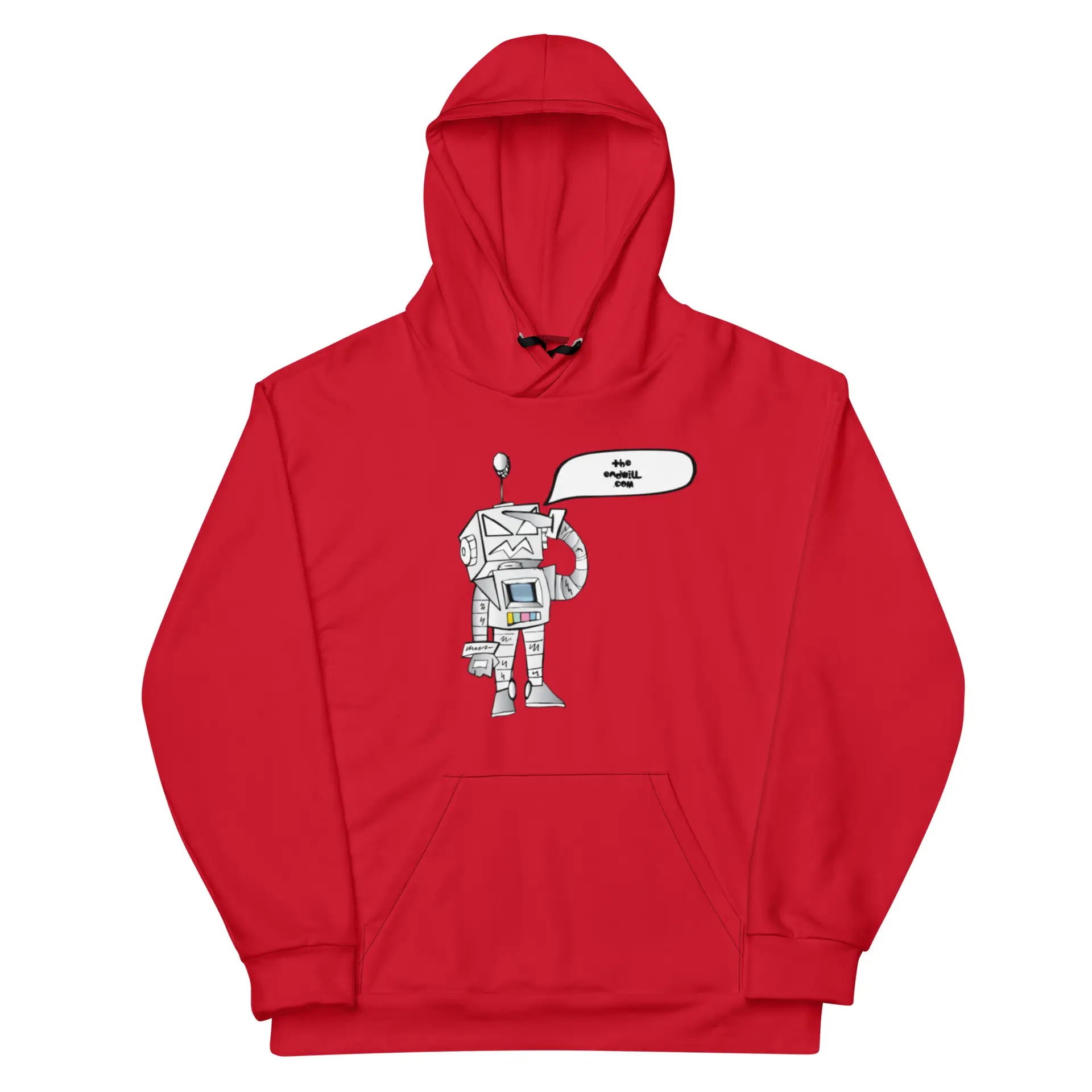TheEndWill.Com Robot Salute Hoodie